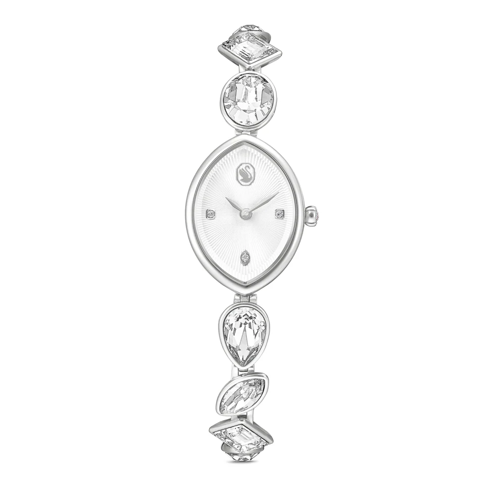 Swarovski Gema Oval Silver Dial Analog Women's Watch 5737955