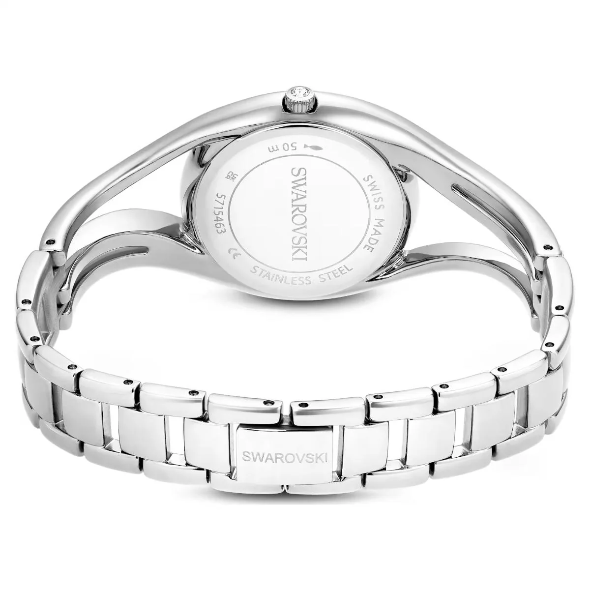 Swarovski Hyperbola bangle Blue Dial Analog Women's Watch 5715463 - Image 3