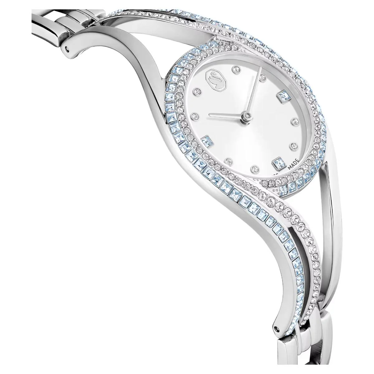 Swarovski Hyperbola bangle Blue Dial Analog Women's Watch 5715463 - Image 5