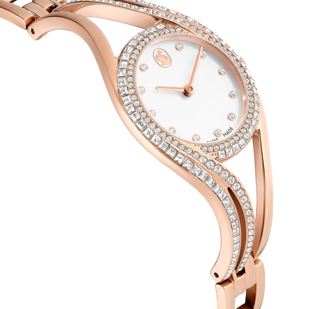 Swarovski Hyperbola bangle White Dial Analog Women's Watch 5715465 - Image 2