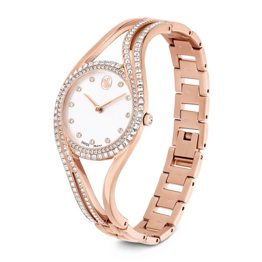 Swarovski Hyperbola bangle White Dial Analog Women's Watch 5715465 - Image 5