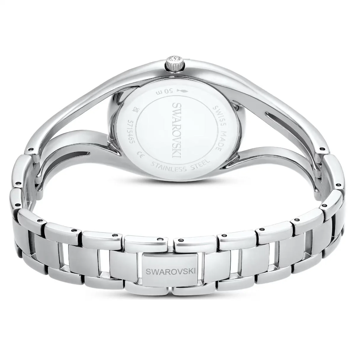 Swarovski Hyperbola Quartz White Dial Analog Women's Watch 5689432 - Image 3