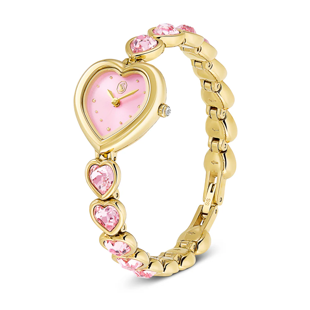 Swarovski Idyllia Heart Pink Dial Analog Watch For Women 5741519 - Image 2