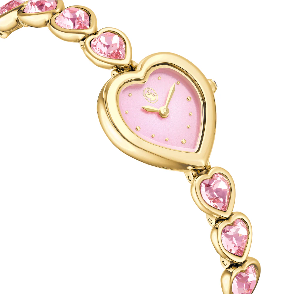 Swarovski Idyllia Heart Pink Dial Analog Watch For Women 5741519 - Image 3