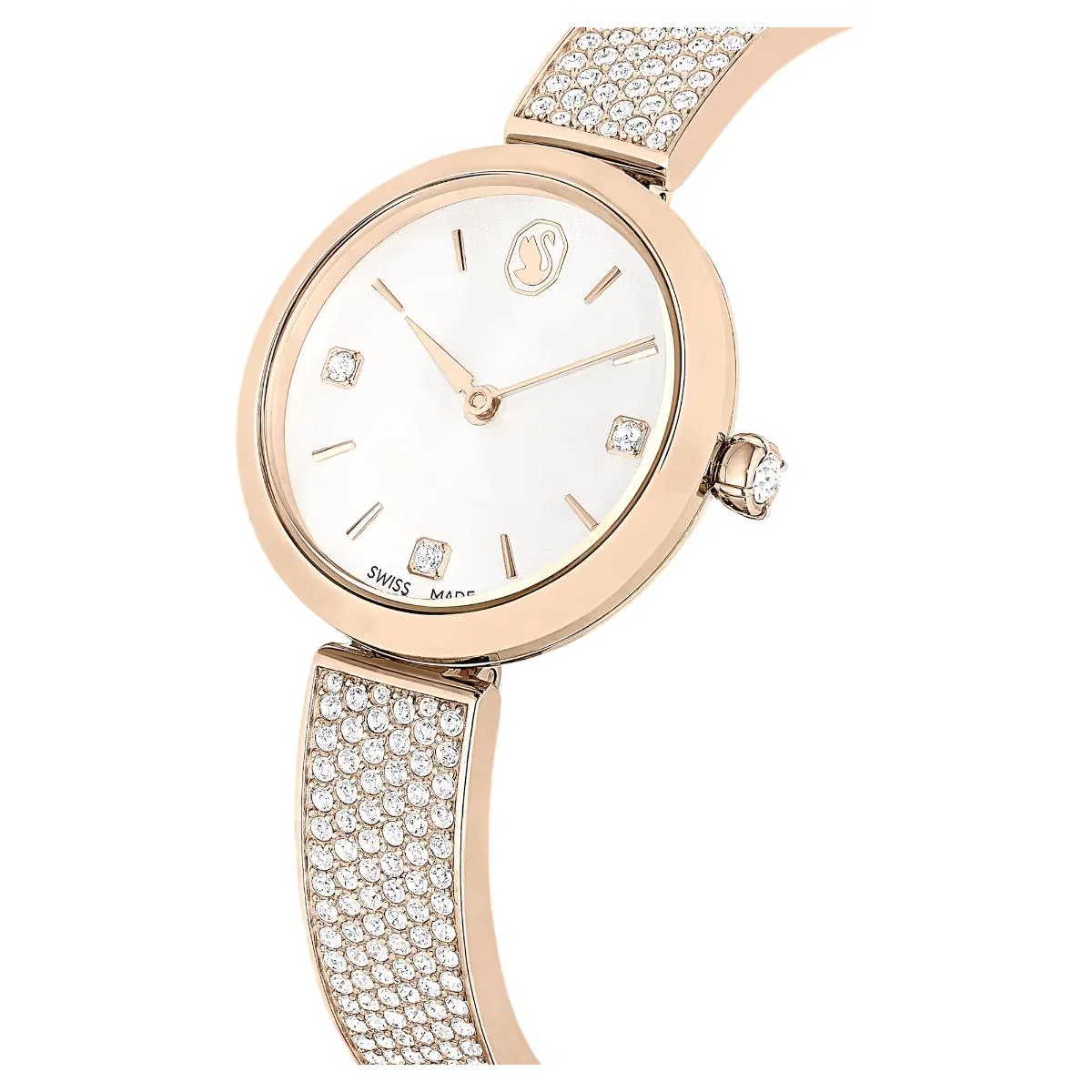 Swarovski Illumina White Round Dial Analog Women's Watch 5671196 - Image 4