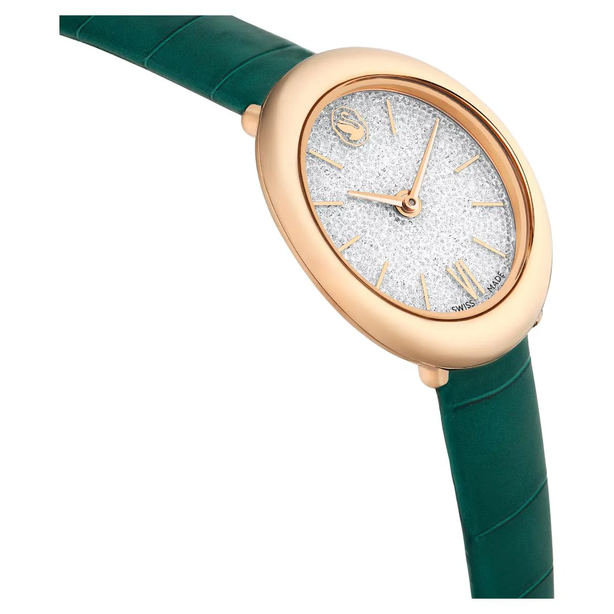 Swarovski Imber Oval Green Dial Analog Watch For Women 5717536 - Image 5