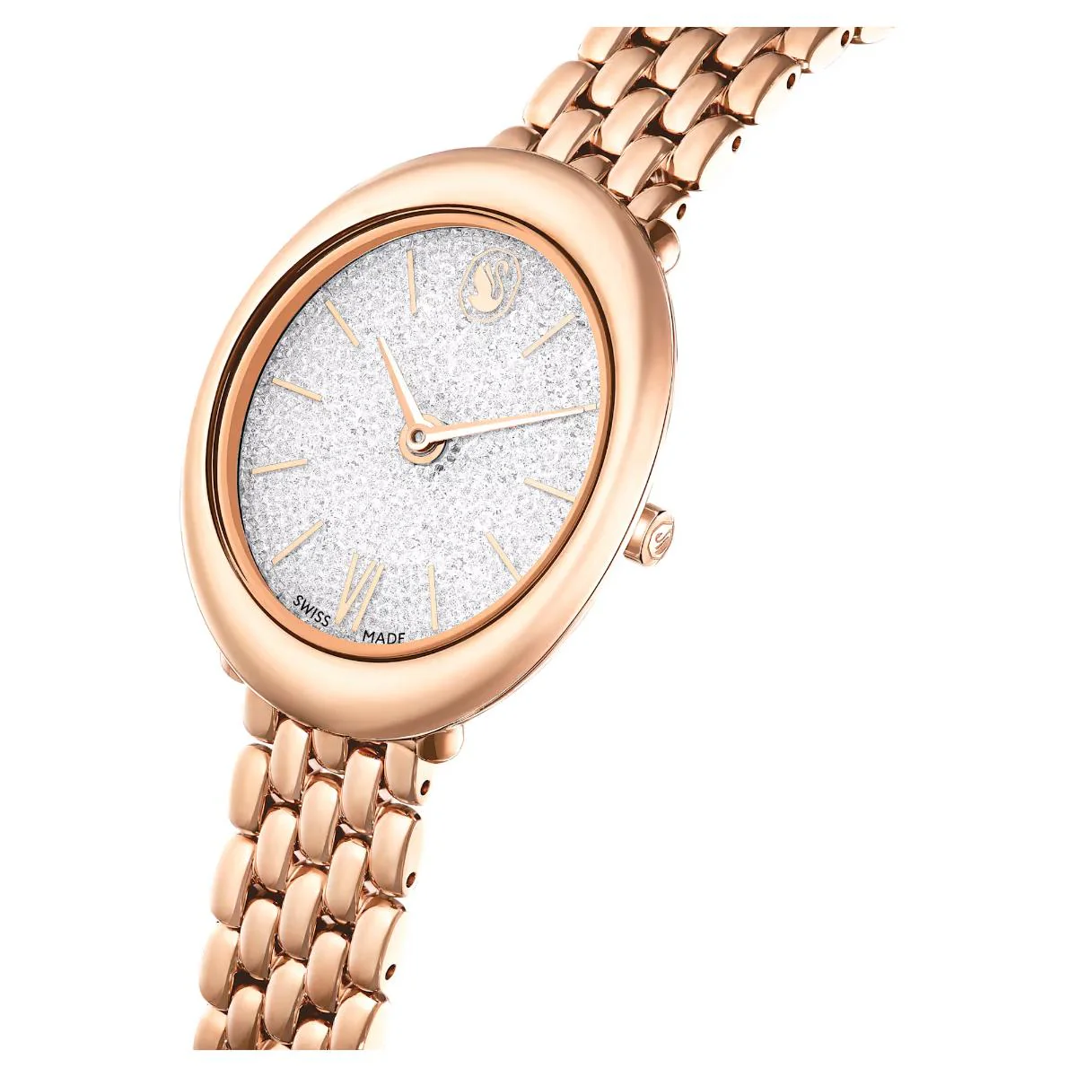 Swarovski Imber Oval Rose Gold Dial Analog Women's Watch 5717532 - Image 4