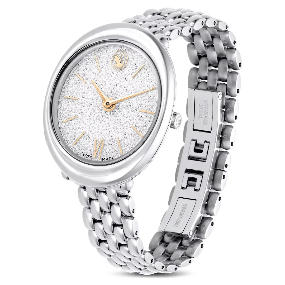 Swarovski Imber Oval Silver Dial Analog Women's Watch 5717590 - Image 2