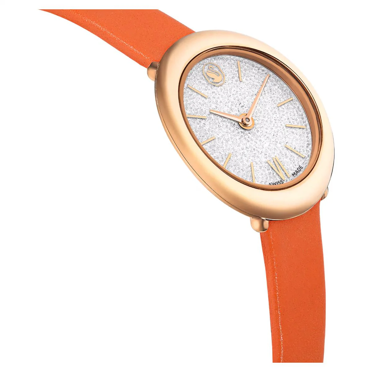 Swarovski Imber Oval Swiss Made Leather Strap Women's Watch 5717543 - Image 5