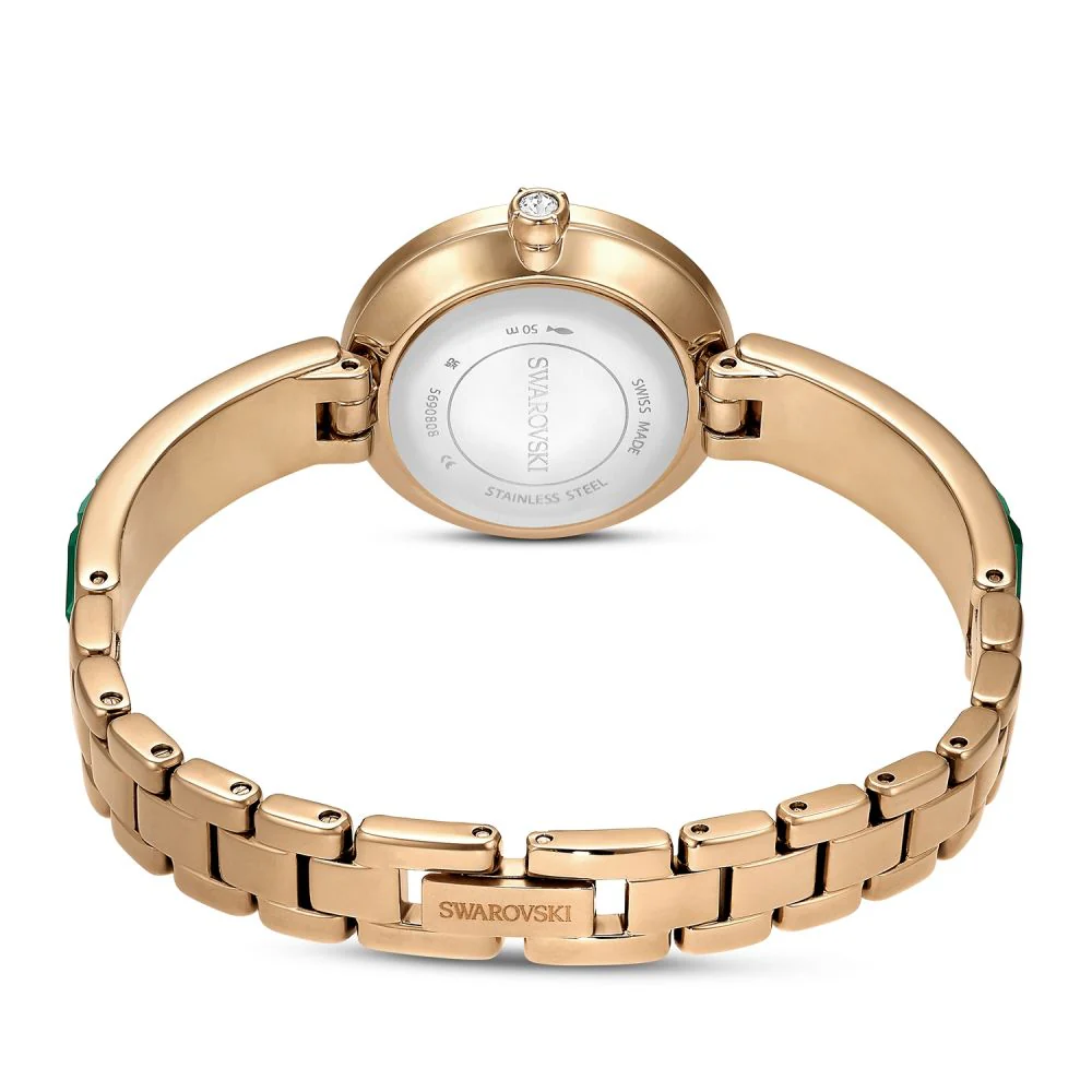 Swarovski Matrix bangle Green Round Dial Analog Women's Watch 5690808 - Image 6