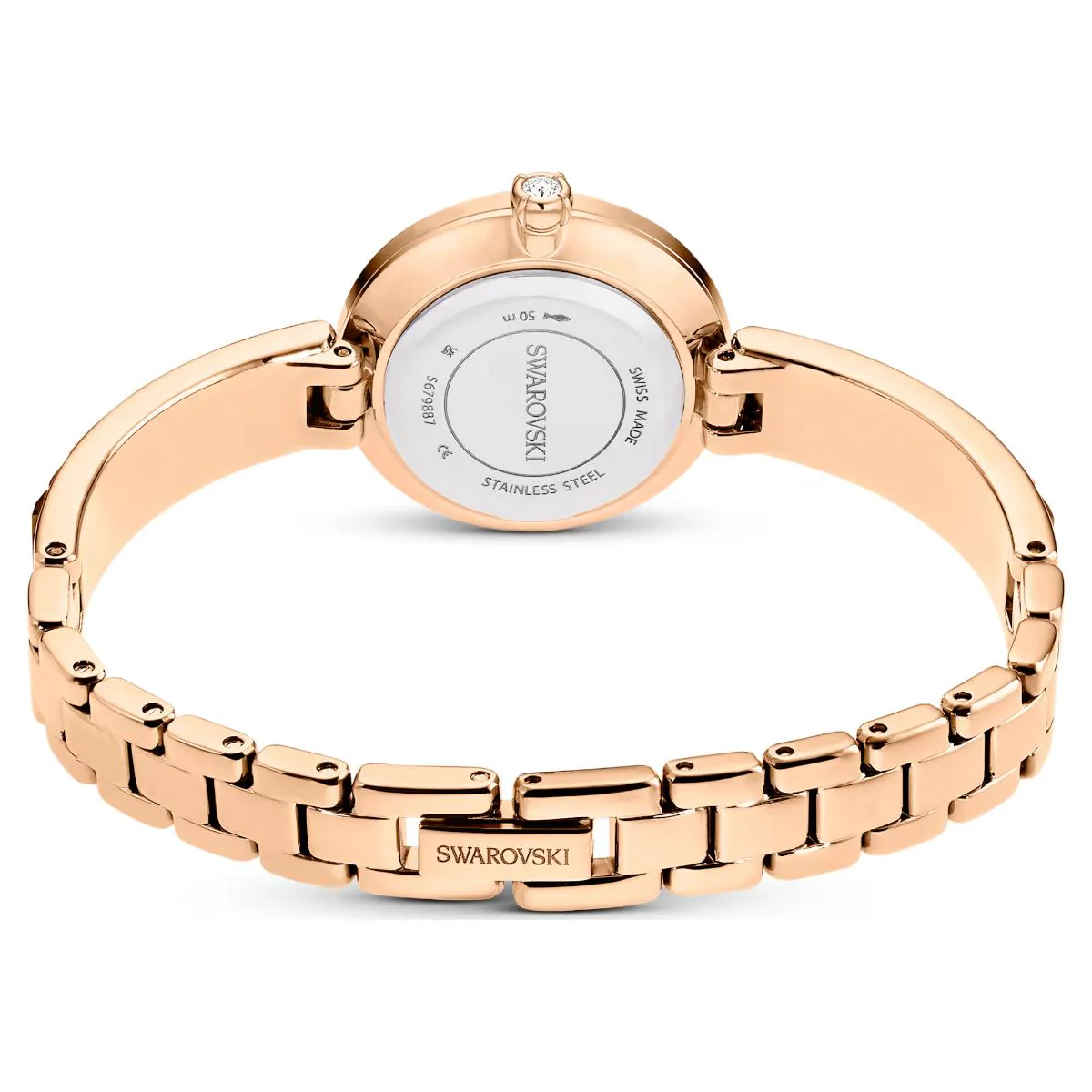 Swarovski Matrix Bangle Grey Round Dial Analog Women's Watch 5679887 - Image 3