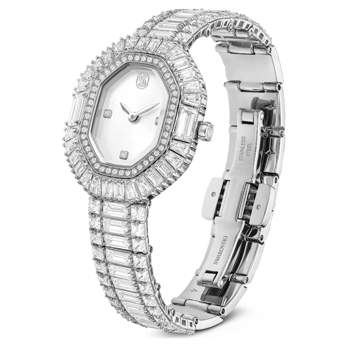 Swarovski Matrix octagon Silver Dial Analog Watch For Women 5724516 - Image 2