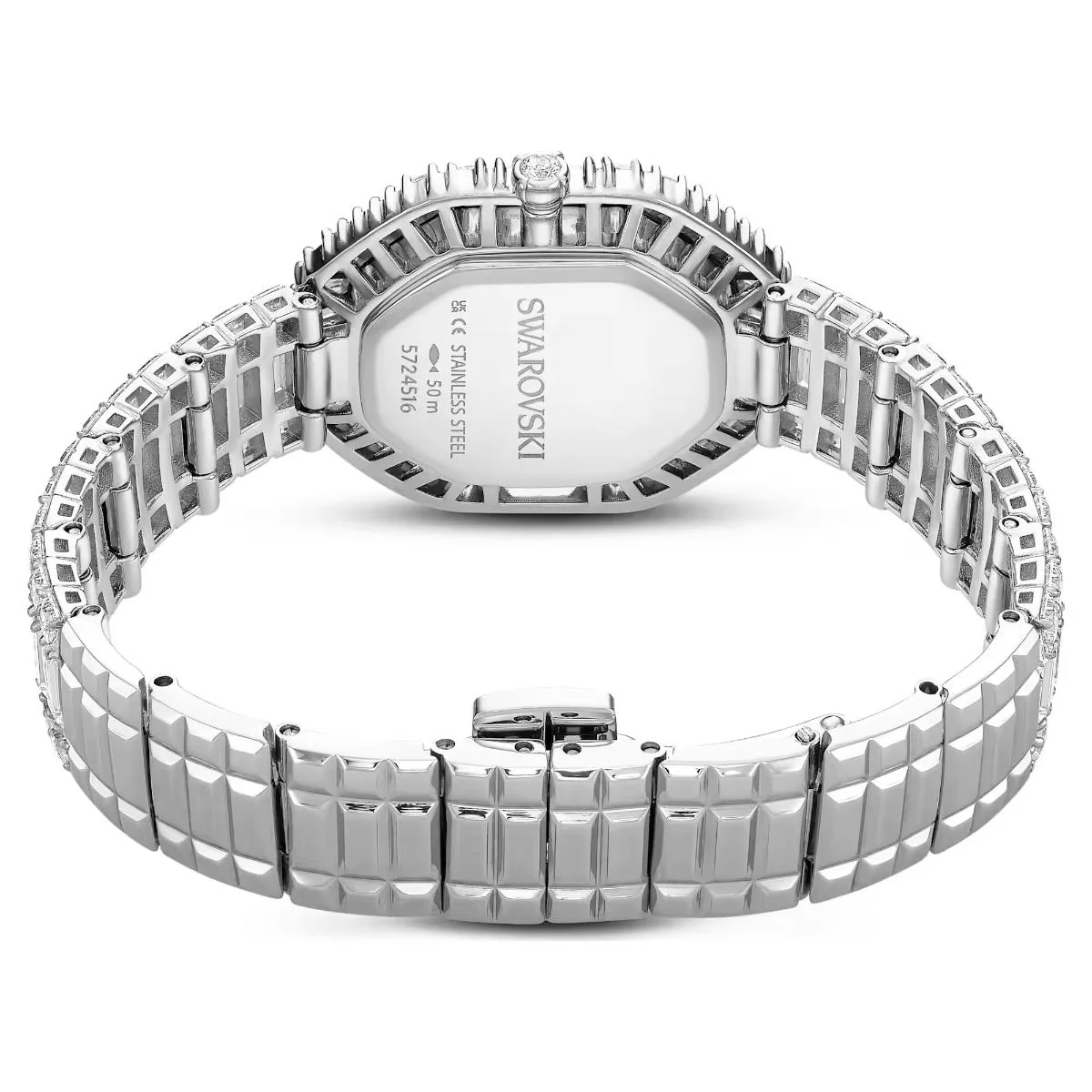 Swarovski Matrix octagon Silver Dial Analog Watch For Women 5724516 - Image 3
