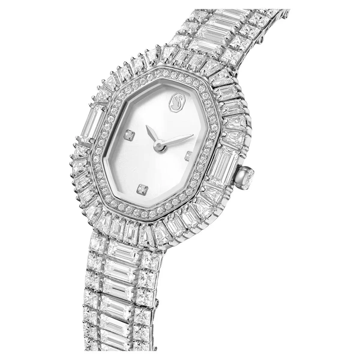Swarovski Matrix octagon Silver Dial Analog Watch For Women 5724516 - Image 4