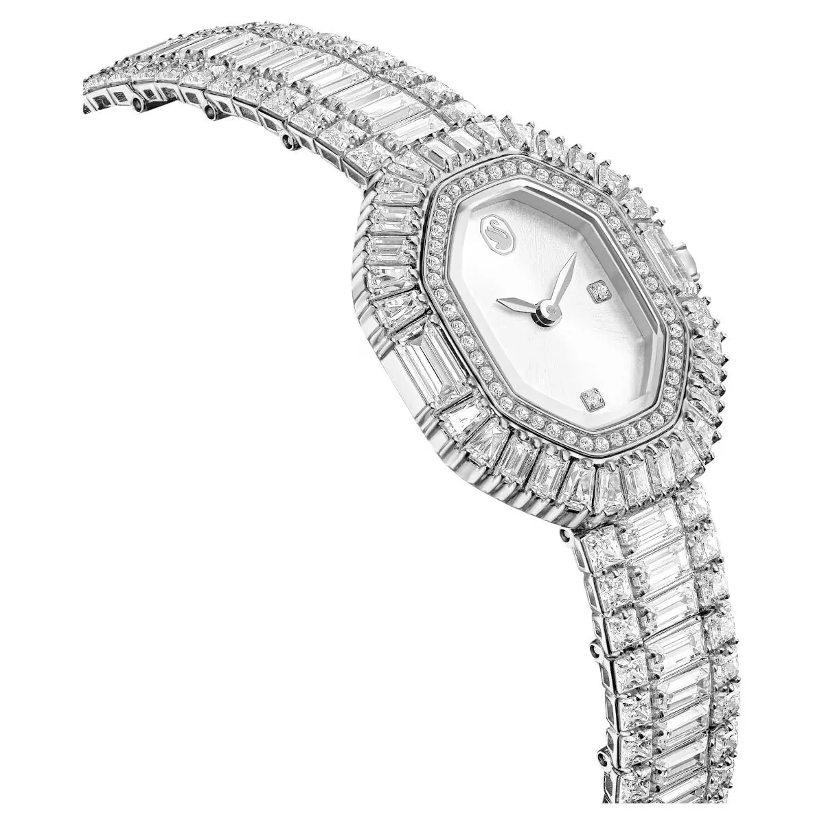 Swarovski Matrix octagon Silver Dial Analog Watch For Women 5724516 - Image 5