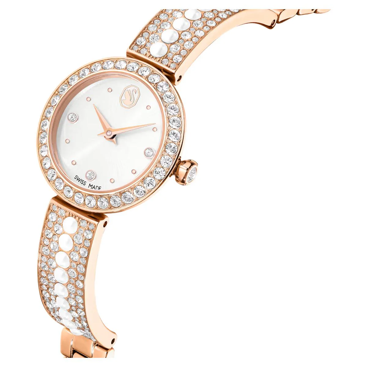 Swarovski Matrix pearl bangle White Dial Analog Women's Watch 5705406 - Image 4