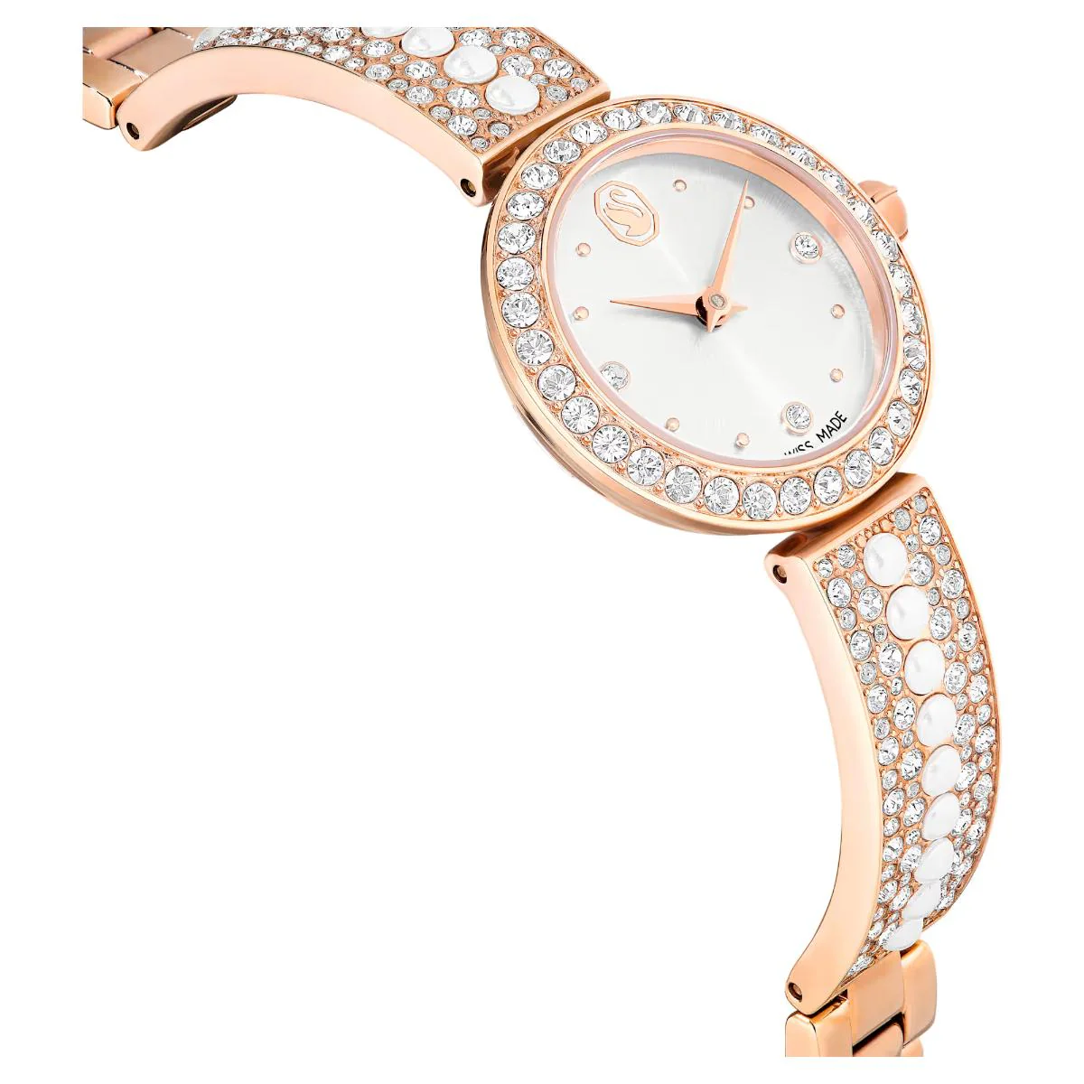Swarovski Matrix pearl bangle White Dial Analog Women's Watch 5705406 - Image 5