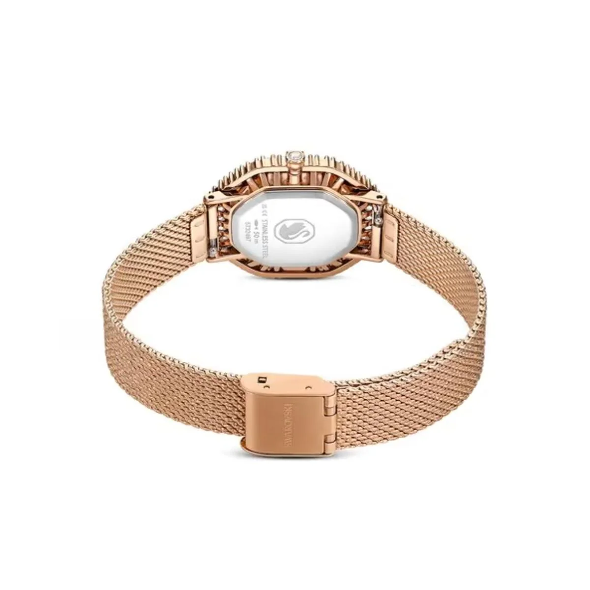Swarovski Matrix Quartz Rose Gold Dial Analog Women's Watch 5732497 - Image 3