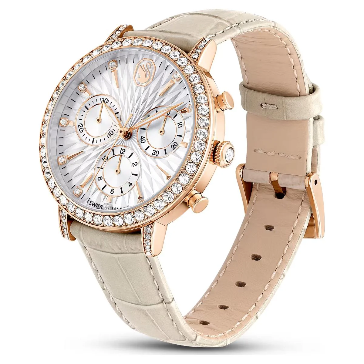 Swarovski Matrix Tennis chrono Silver-tone Dial Women's Watch 5702849 - Image 2