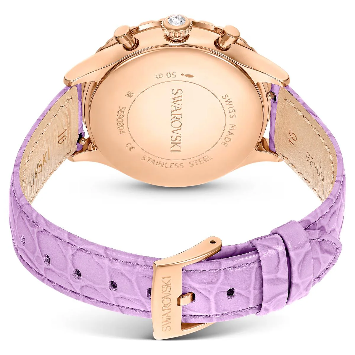 Swarovski Octea chrono Purple Dial Analog Women's Watch 5690804 - Image 3