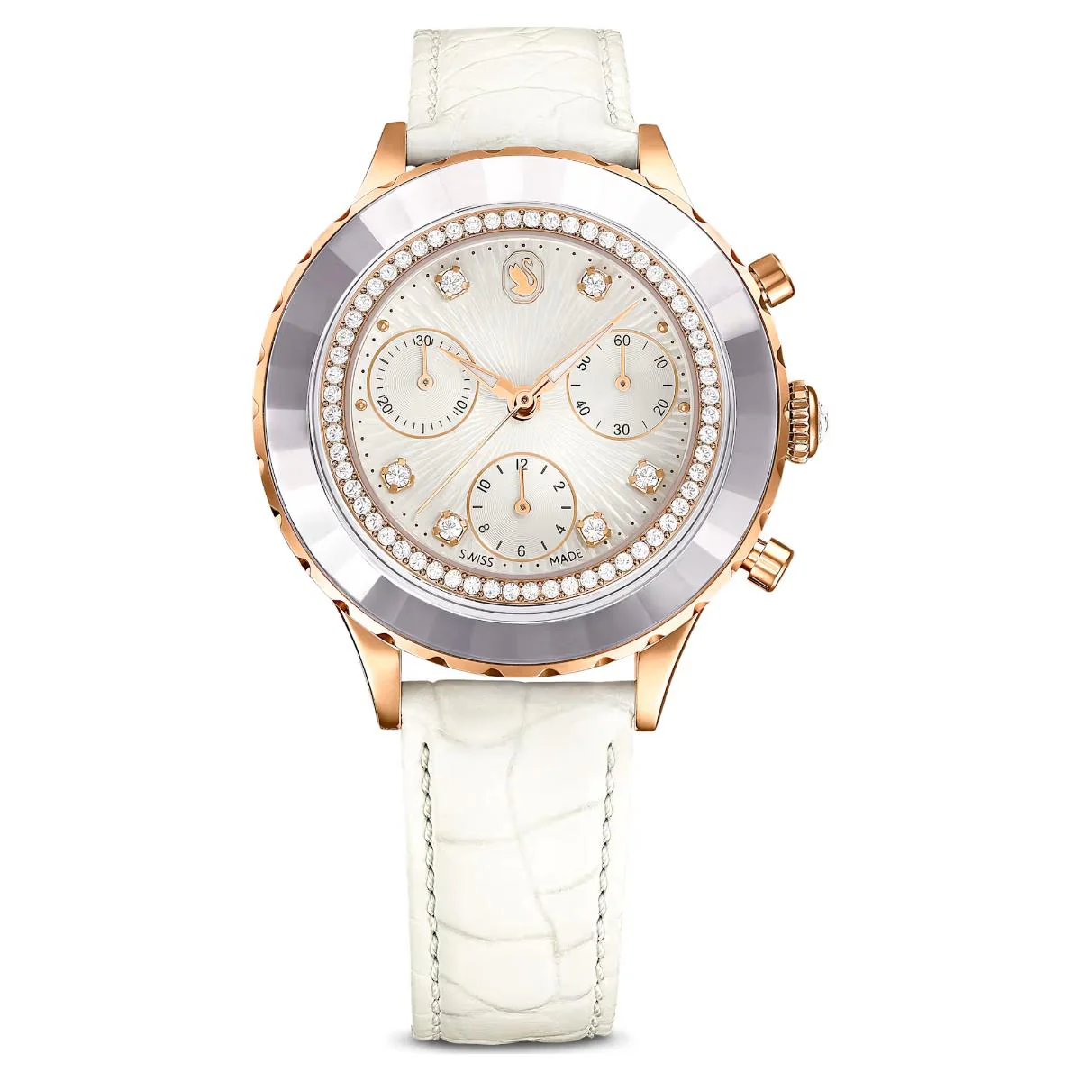 Swarovski Octea chrono White Dial Analog Watch For Women 5671150