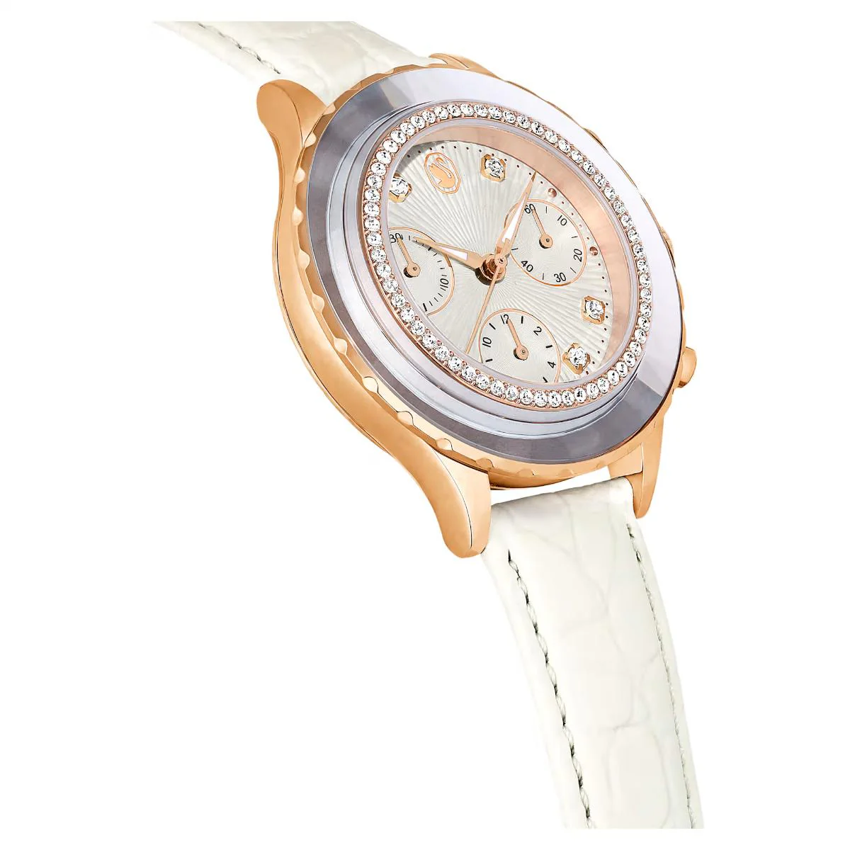 Swarovski Octea chrono White Dial Analog Watch For Women 5671150 - Image 4
