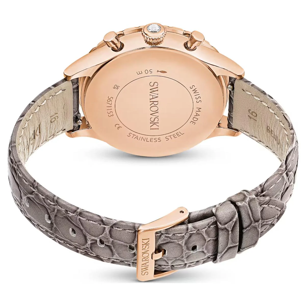 Swarovski Octea Grey Dial Analog Chronograph Watch For Women 5671153 - Image 2