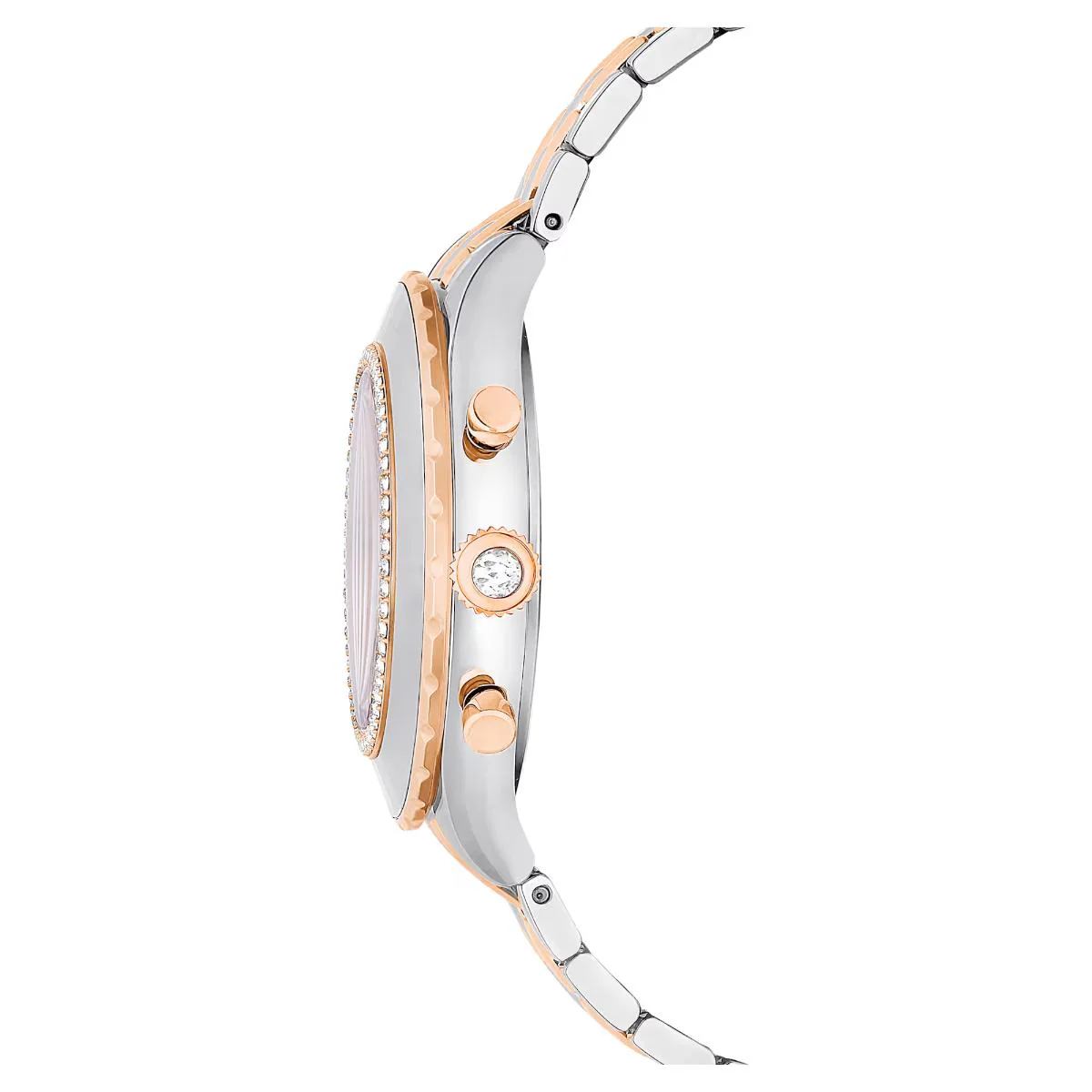 Swarovski Octea Silver Dial Analog Chronograph Women's Watch 5672937 - Image 5