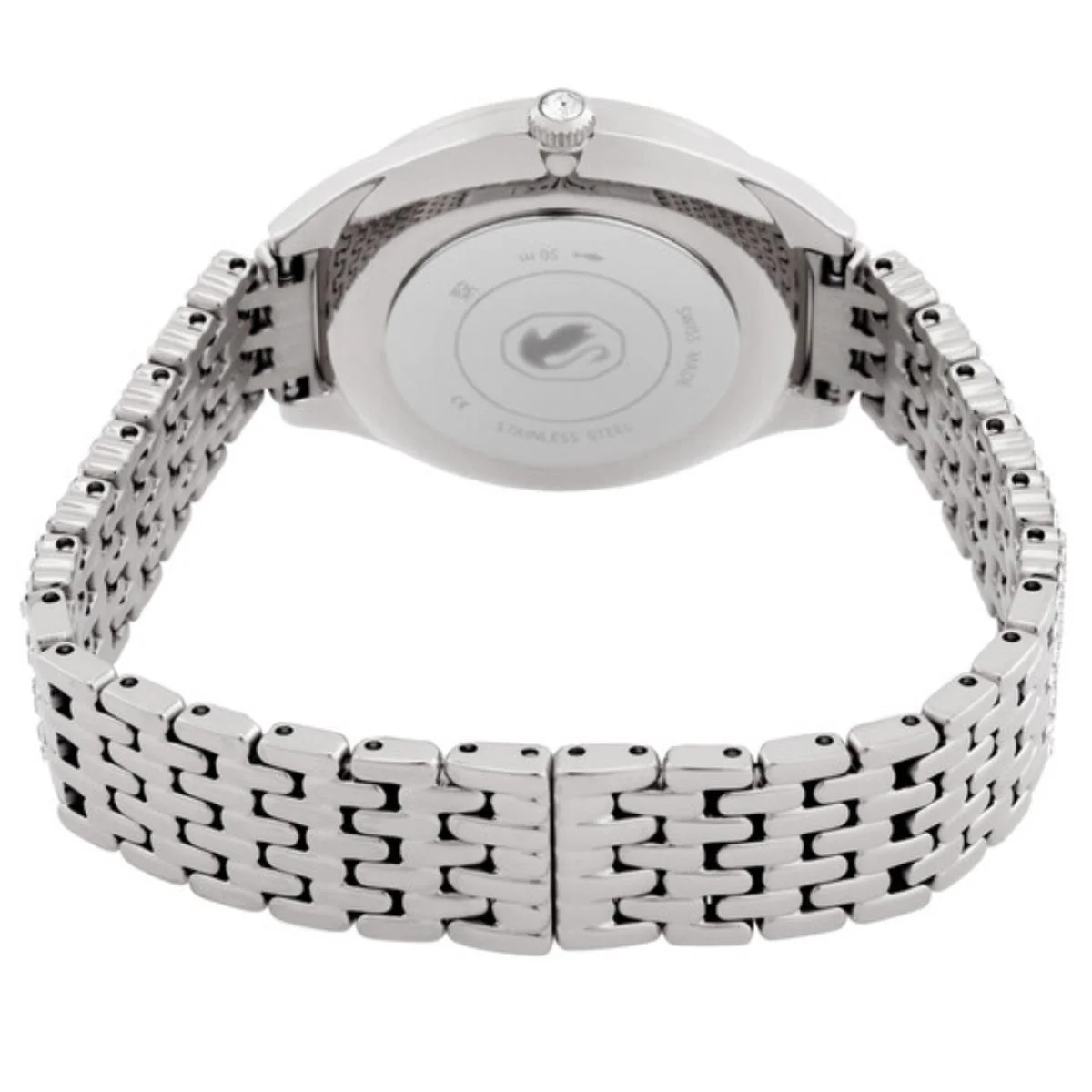 Swarovski Quartz Attract Silver Round Dial Analog Women's Watch 5742479 - Image 3