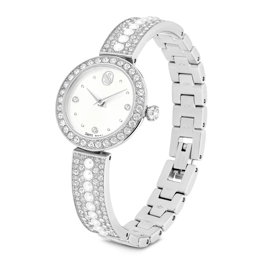 Swarovski Quartz Attract Silver Round Dial Analog Women's Watch 5743680 - Image 2