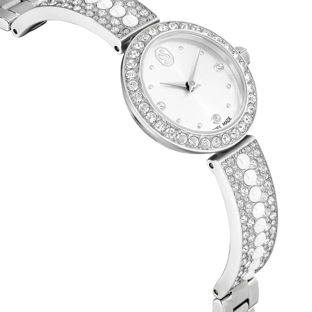 Swarovski Quartz Attract Silver Round Dial Analog Women's Watch 5743680 - Image 4