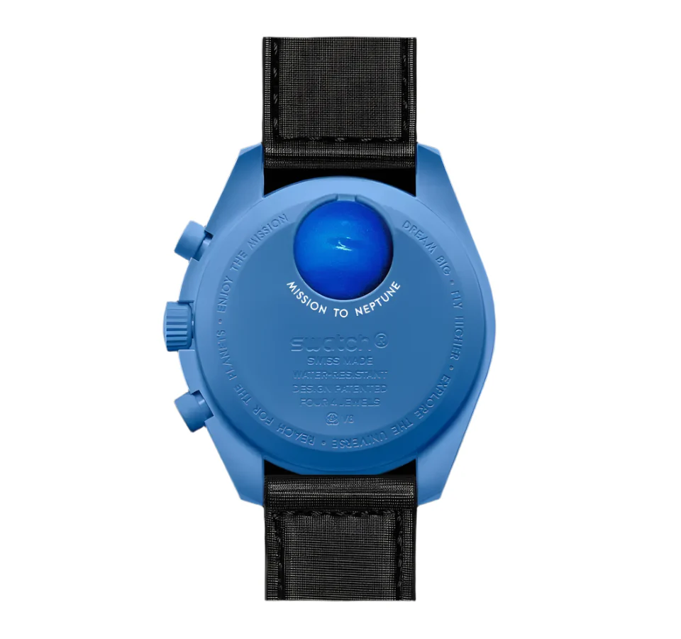 Swatch X Omega Bioceramic Moonswatch Mission to Neptune - SO33N100 - Image 2