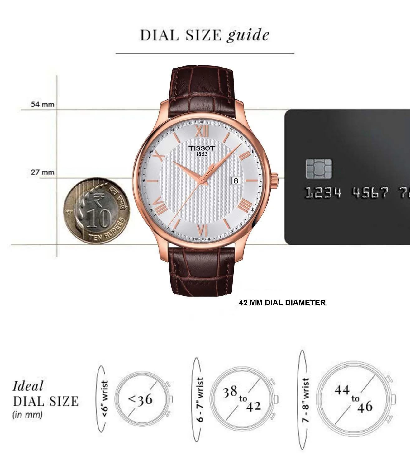 T0636103603800 | TISSOT TRADITION Watch for Men - Image 8