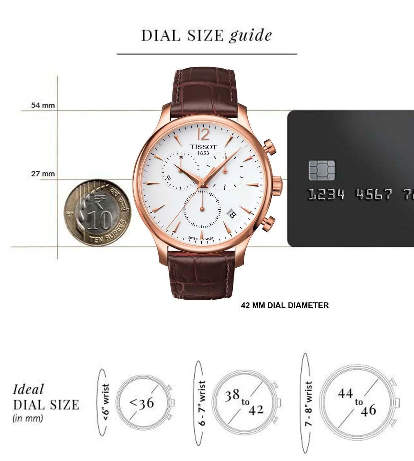 T0636173603700 |  TISSOT TRADITION Chronograph Watch for Men - Image 9
