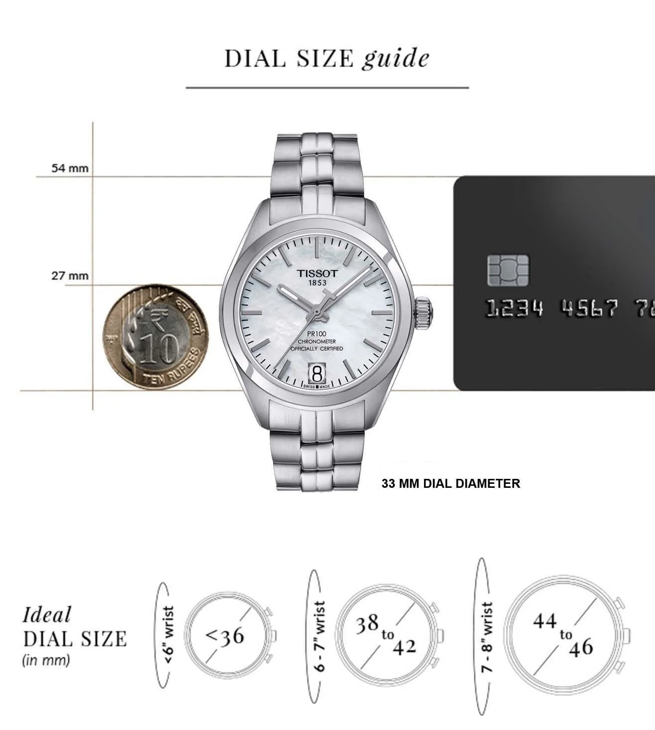 T1012081111100  |  TISSOT PR 100 Powermatic 80 Lady - Image 4