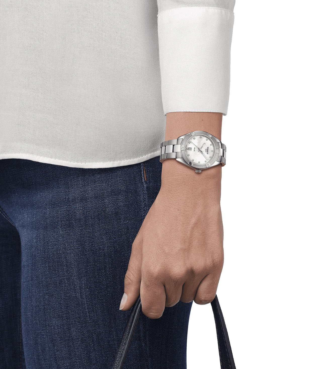 T1019101111600  |  TISSOT T-Classic Swiss PR 100 Sport Chic Analog Watch for Women - Image 4