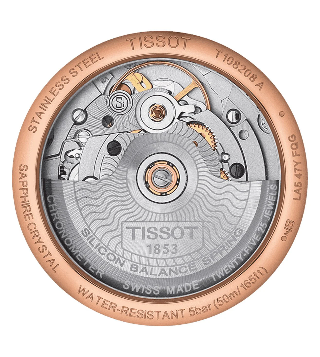 T1082083311700 | Tissot T-Classic Ballade Powermatic 80 COSC Watch for Women - Image 3