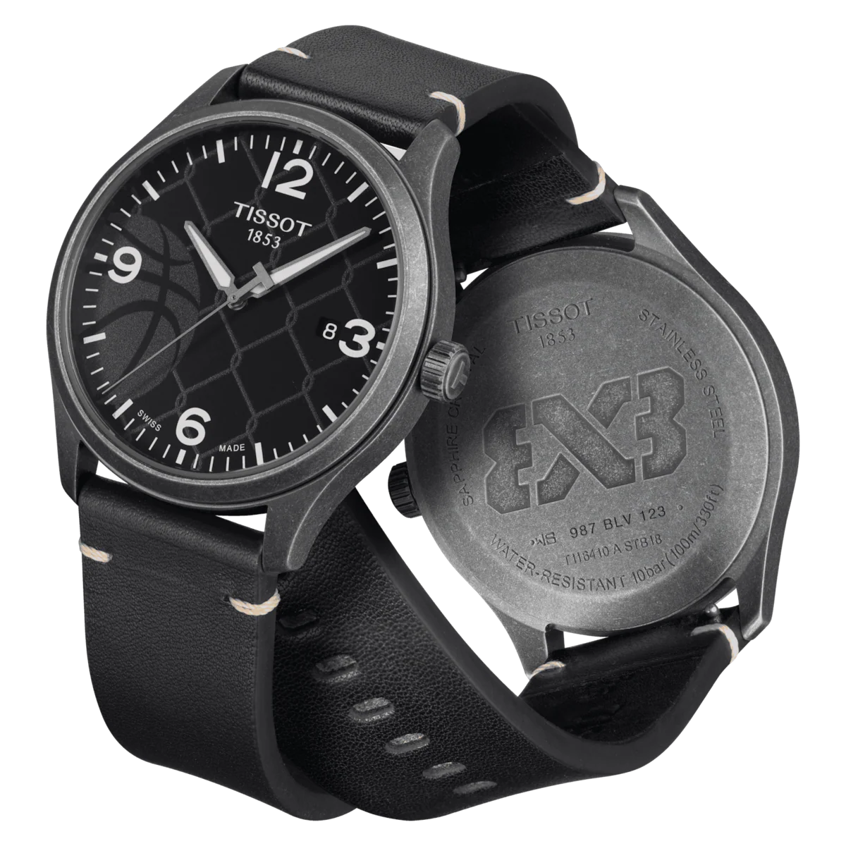 T1164103606700 |  TISSOT Special Collections Gent XL 3x3 Street Basketball Watch for Men - Image 3