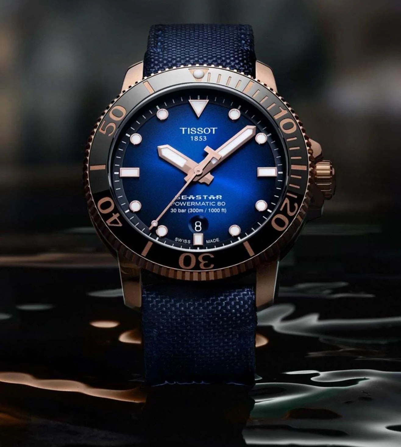 T1204073704100  |  TISSOT Seastar 1000 Powermatic 80 - Image 4