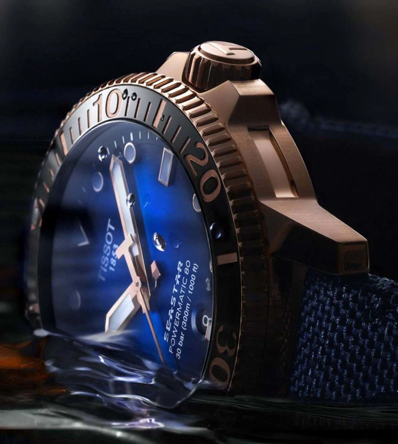 T1204073704100  |  TISSOT Seastar 1000 Powermatic 80 - Image 6