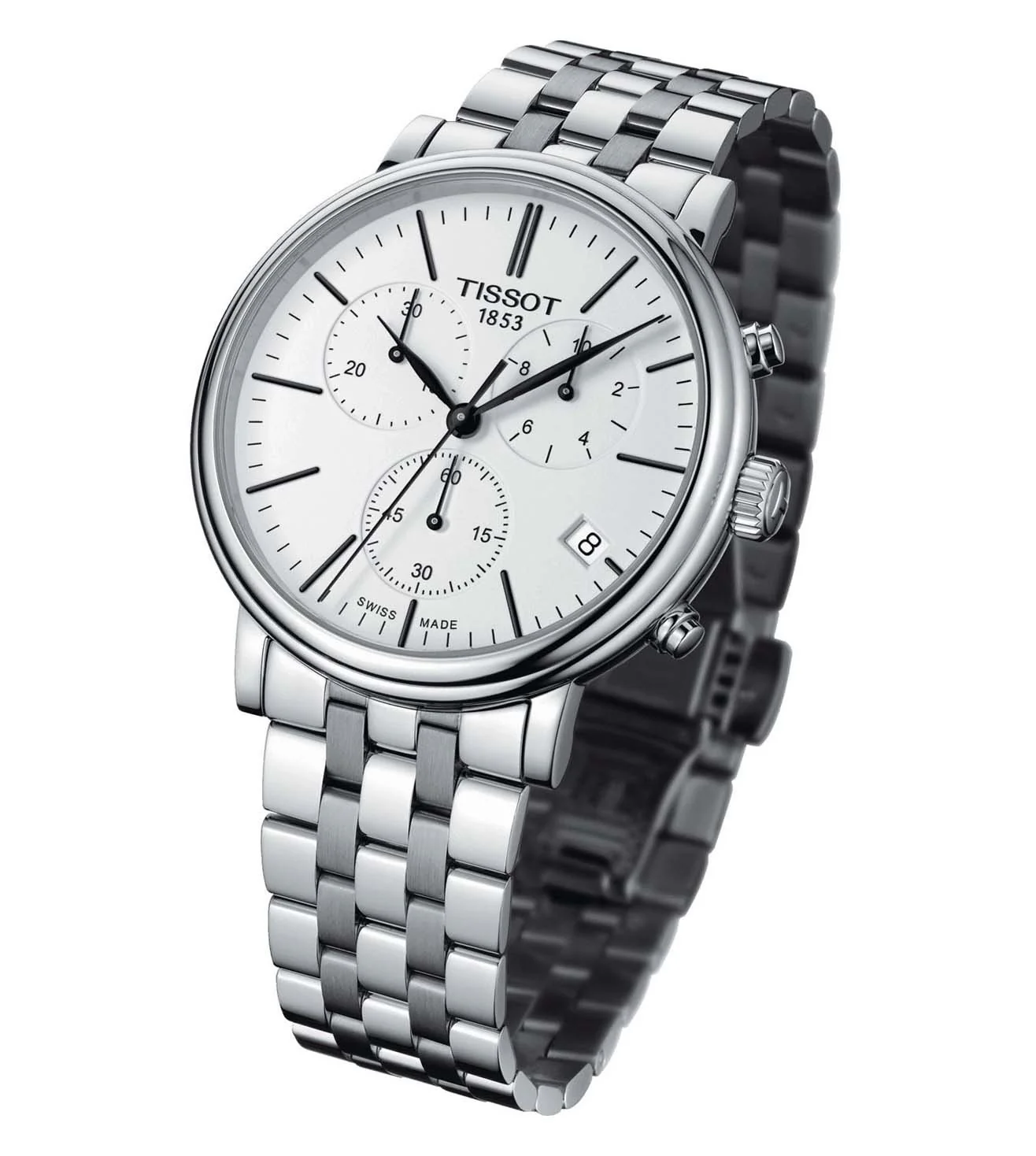 T1224171101100 | TISSOT CARSON Chronograph Watch for Men - Image 2
