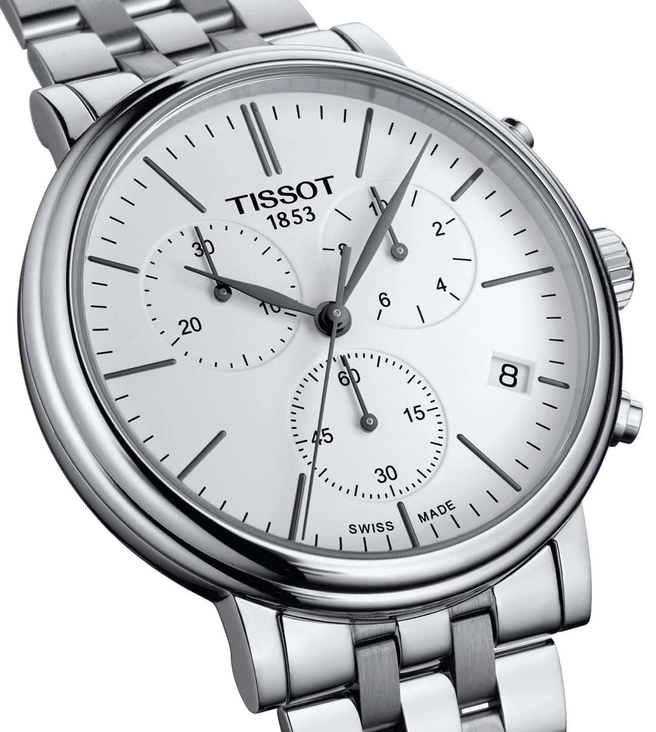 T1224171101100 | TISSOT CARSON Chronograph Watch for Men - Image 3
