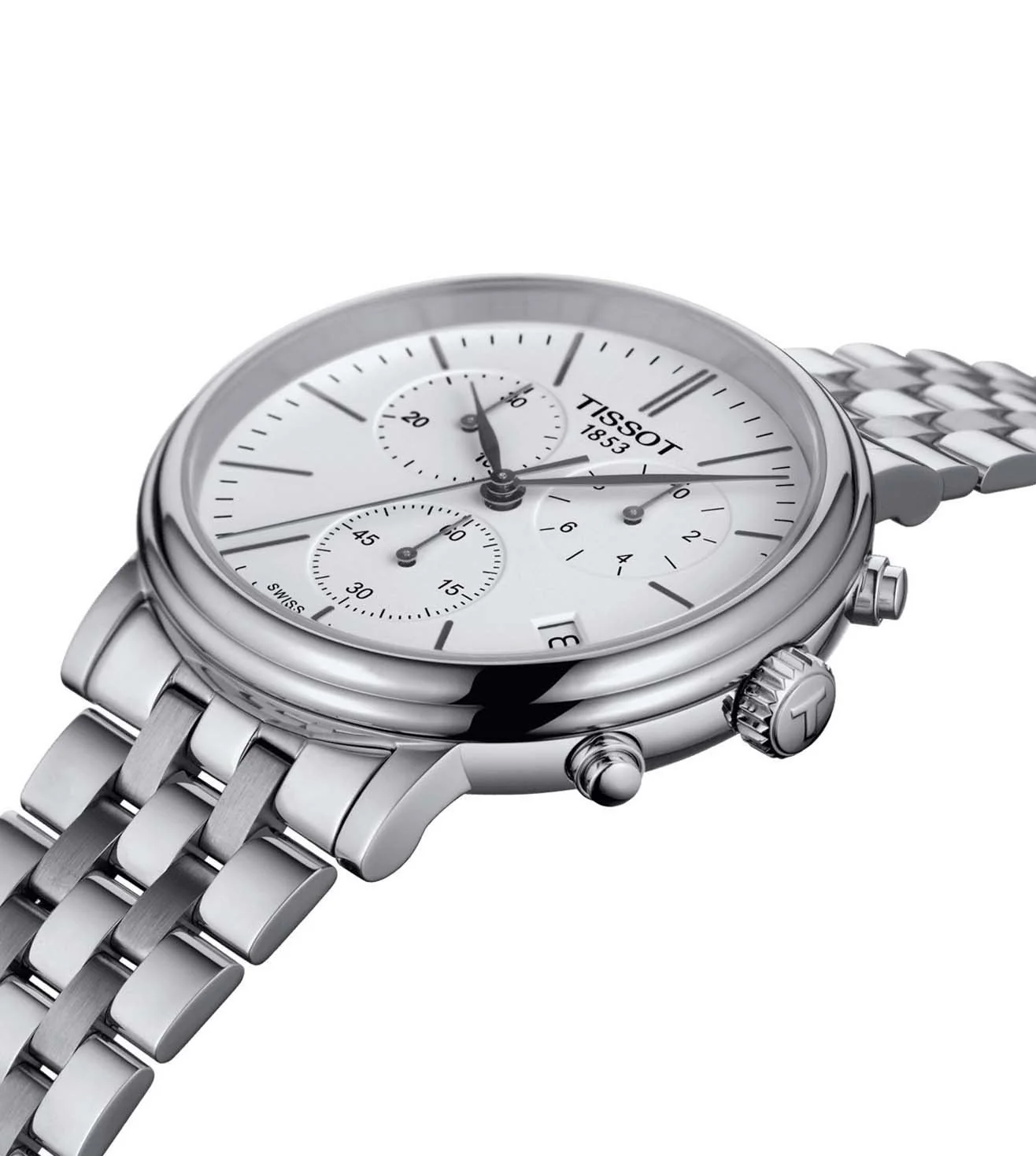 T1224171101100 | TISSOT CARSON Chronograph Watch for Men - Image 4