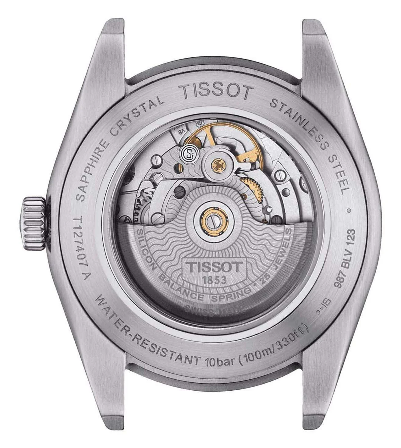 Tissot Gentleman Powermatic 80 Silicium - T1274071104100 - Image 6