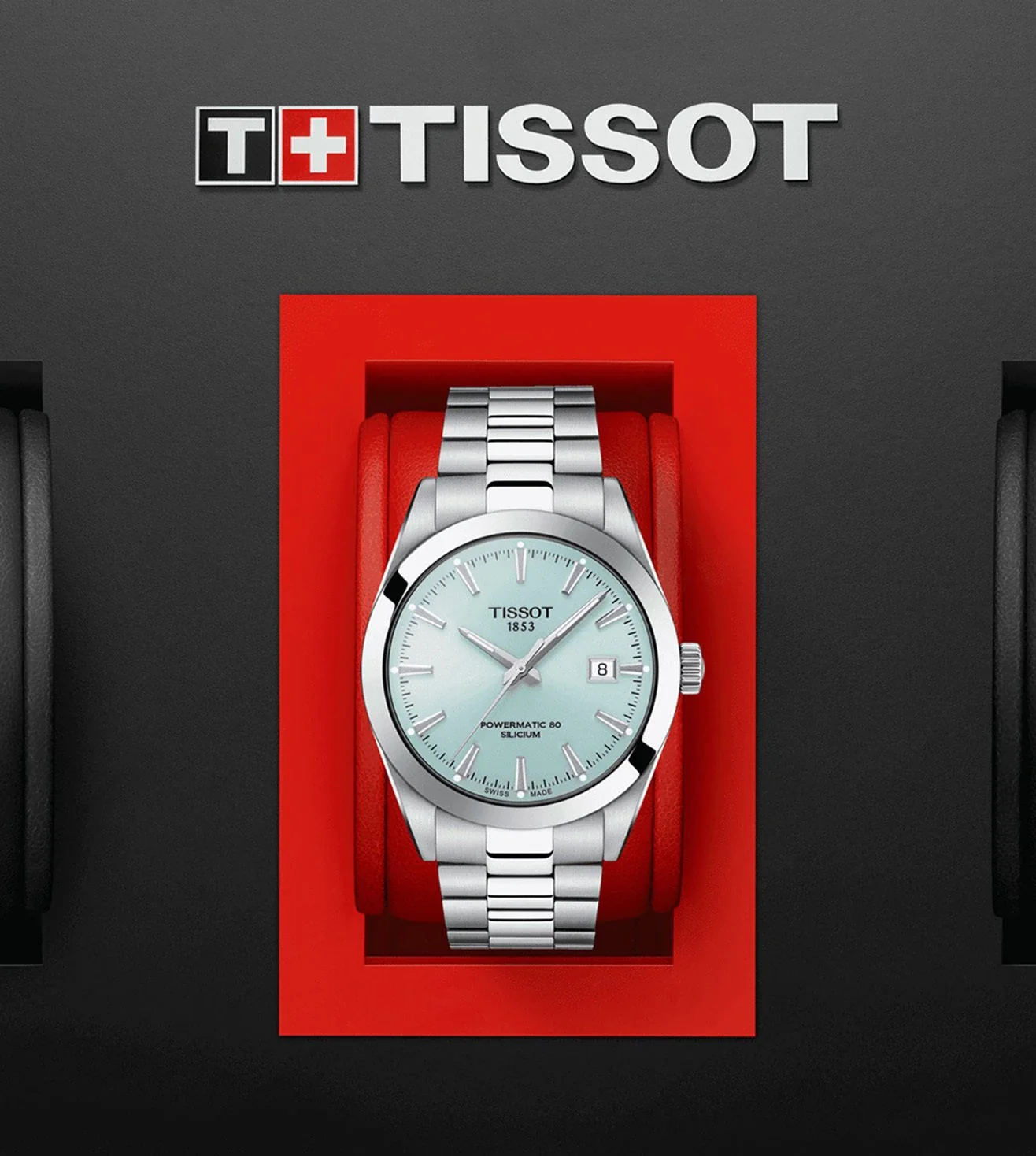Tissot Gentleman Powermatic 80 Silicium Watch for Men - T1274071135100 - Image 6