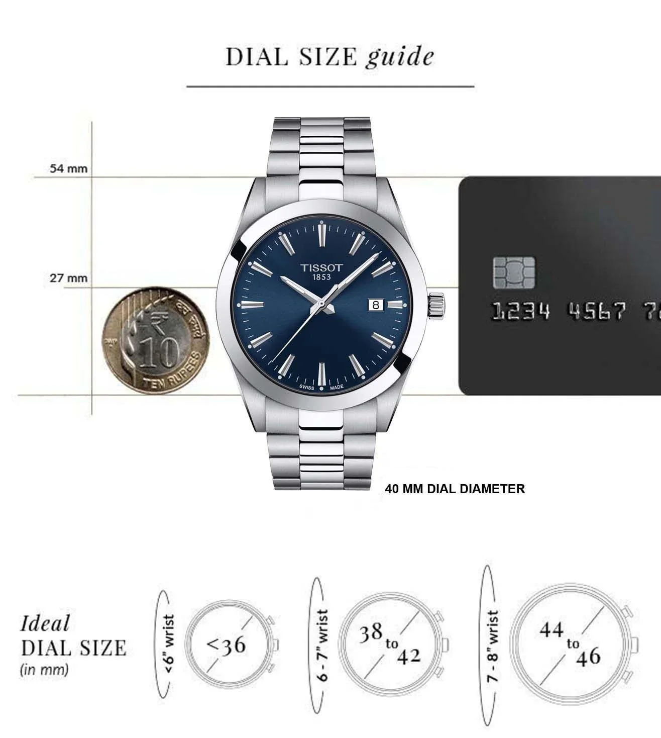 T1274101104100 | T-Classic Gentleman Watch for Men - Image 7