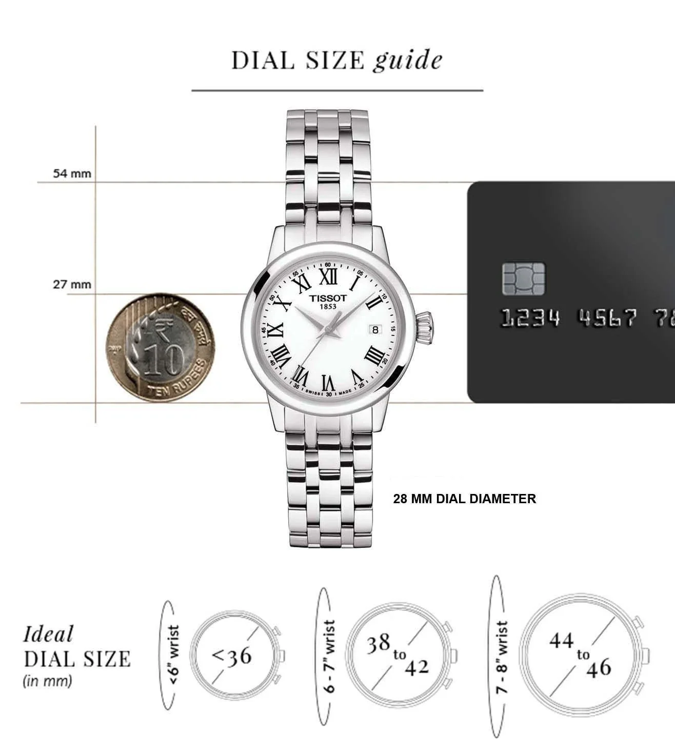 T1292101101300 | TISSOT CLASSIC DREAM Watch for Women - Image 8