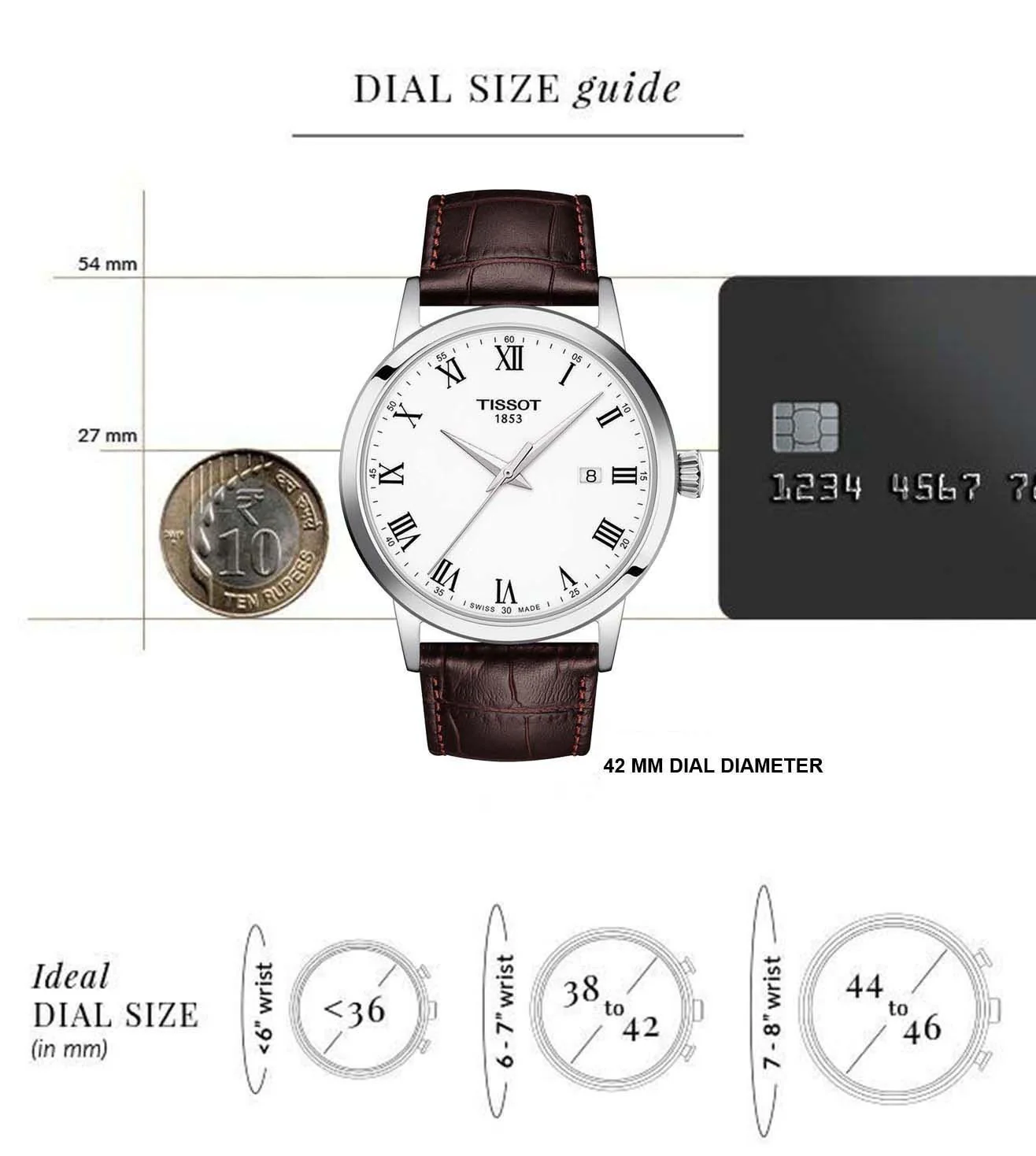 T1294101601300 | TISSOT CLASSIC DREAM Watch for Men - Image 6