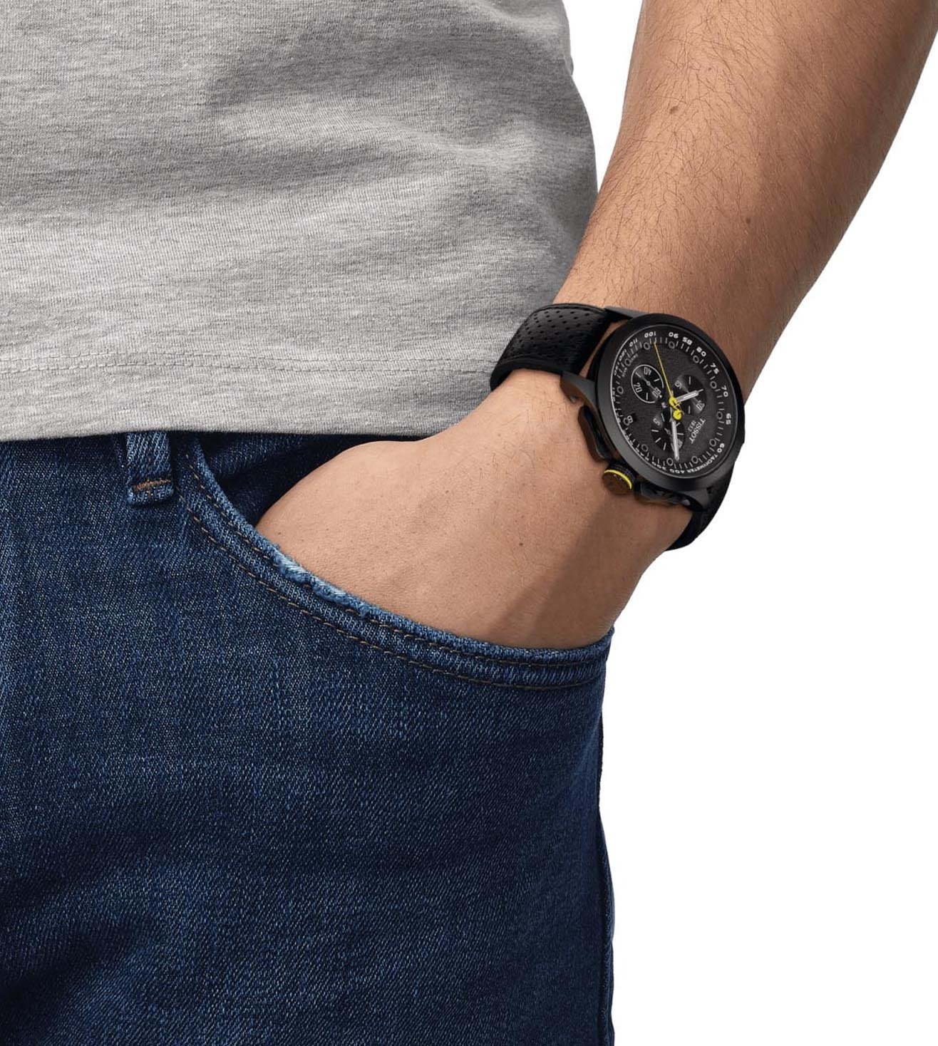 T1354173705100  |  T-Race Cycling Tour de France 2022 Special Edition Chronograph Watch for Men - Image 7