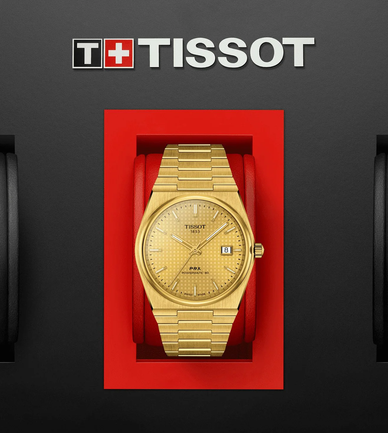 T1374073302100 | Tissot Unisex T-Classic Swiss PRX Powermatic 80 Automatic Analog Watch for Men - Image 5